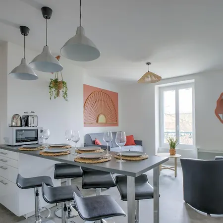 Tournette -6 Pers - Hyper Centre - Wifi * Bourg-en-Bresse