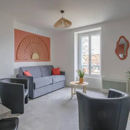 Tournette -6 Pers - Hyper Centre - Wifi