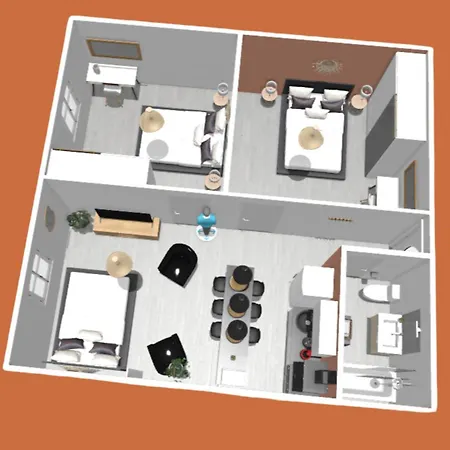 Tournette -6 Pers - Hyper Centre - Wifi Apartman